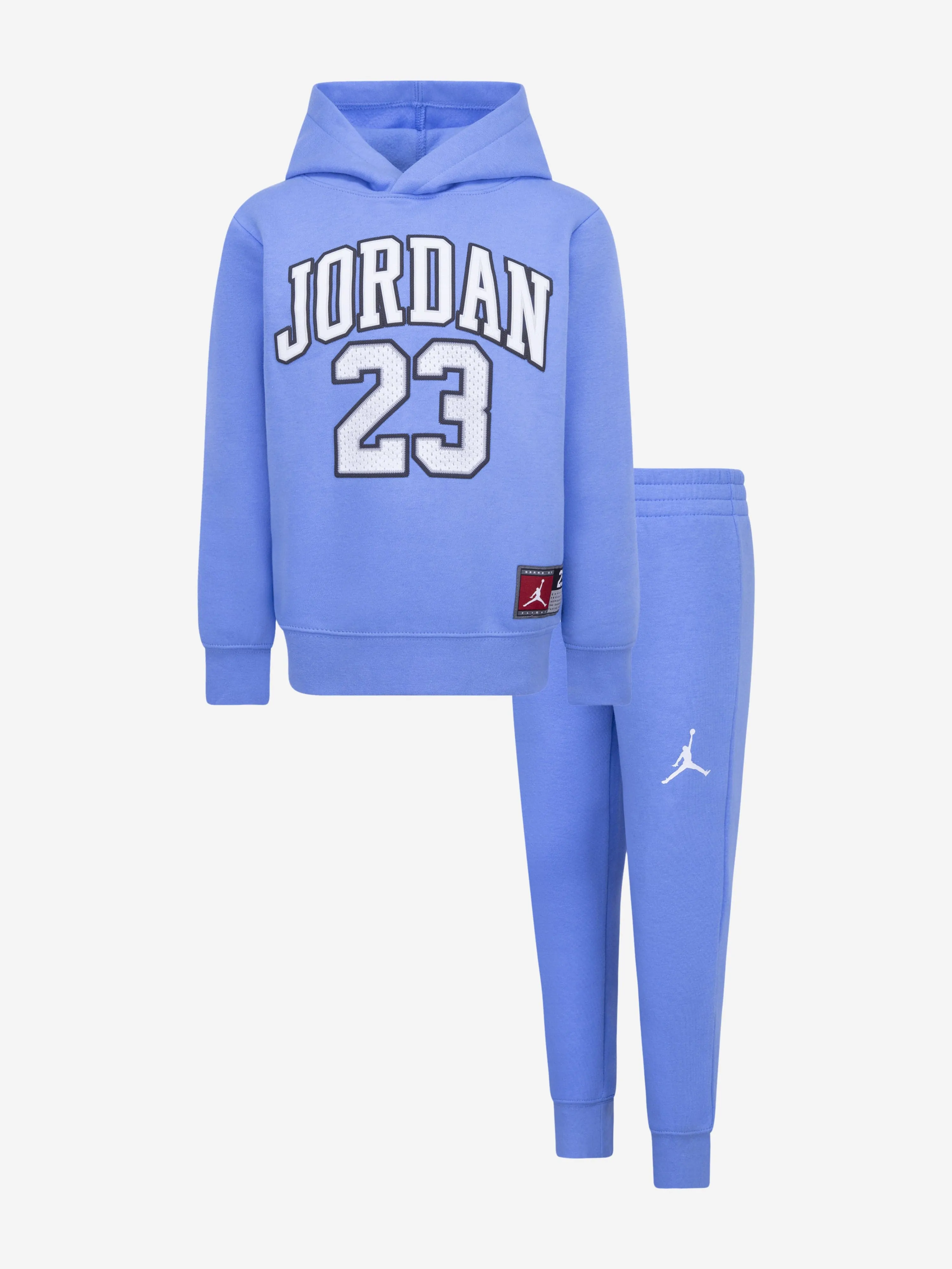 Survêtement avec Logo Enfant en Bleu