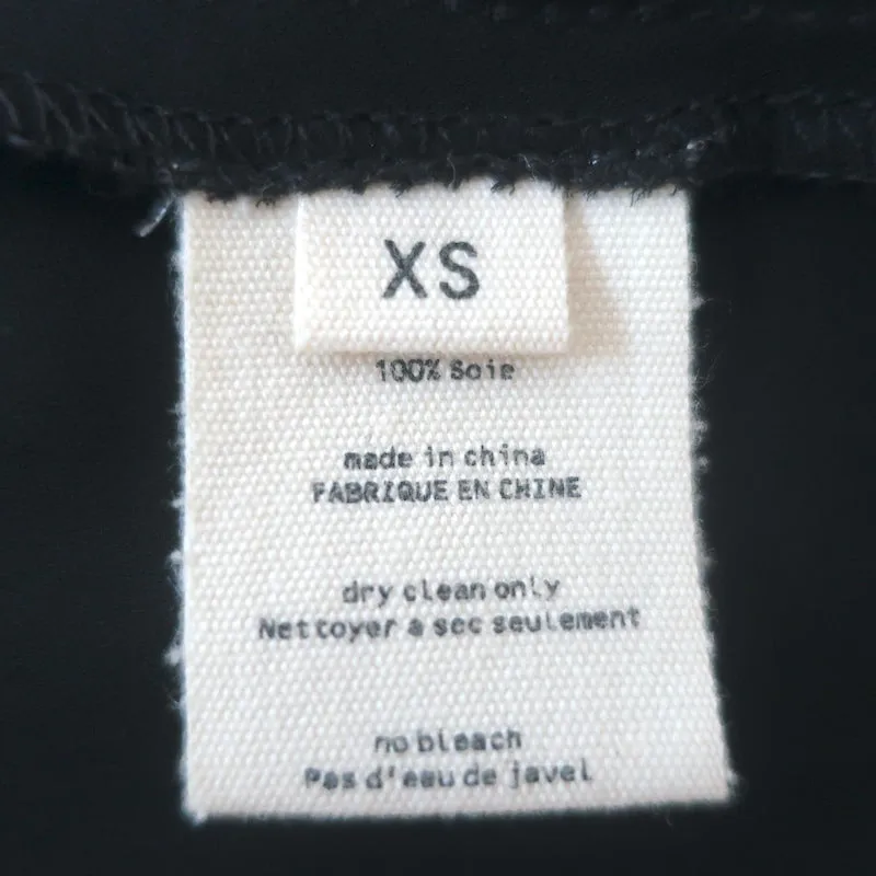 Le Haut à Manches Longues Extra Small de l'Agence Black Silk