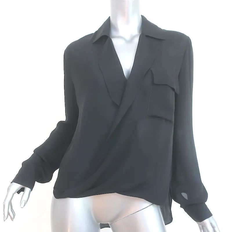 Le Haut à Manches Longues Extra Small de l'Agence Black Silk