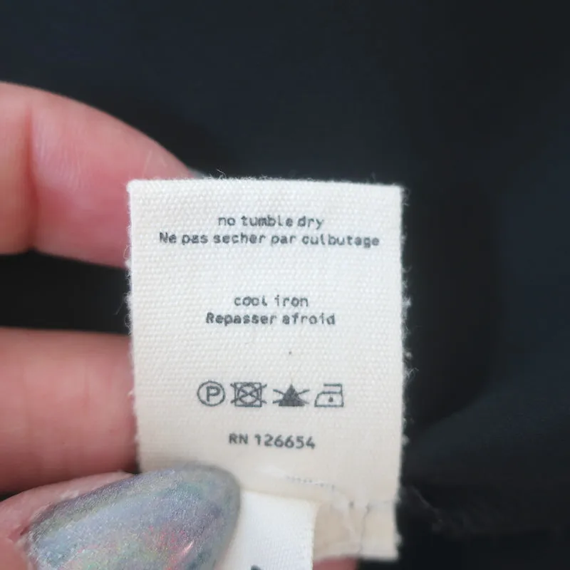Le Haut à Manches Longues Extra Small de l'Agence Black Silk
