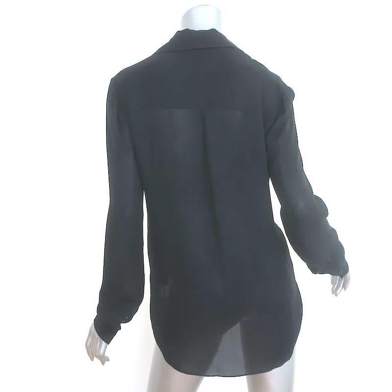 Le Haut à Manches Longues Extra Small de l'Agence Black Silk