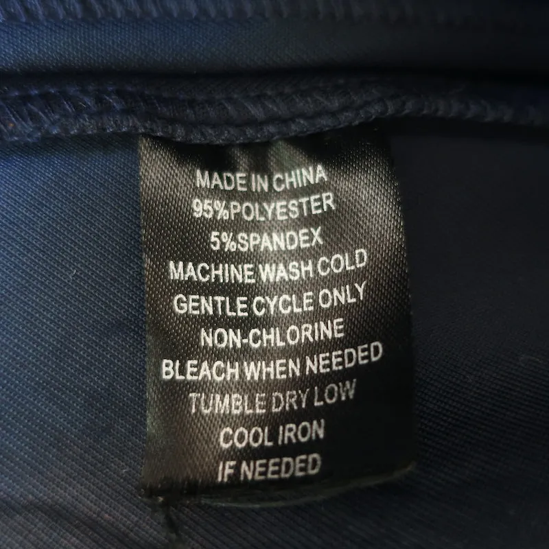 Haut sans manches péplum Lanvin en néoprène marine Taille 38