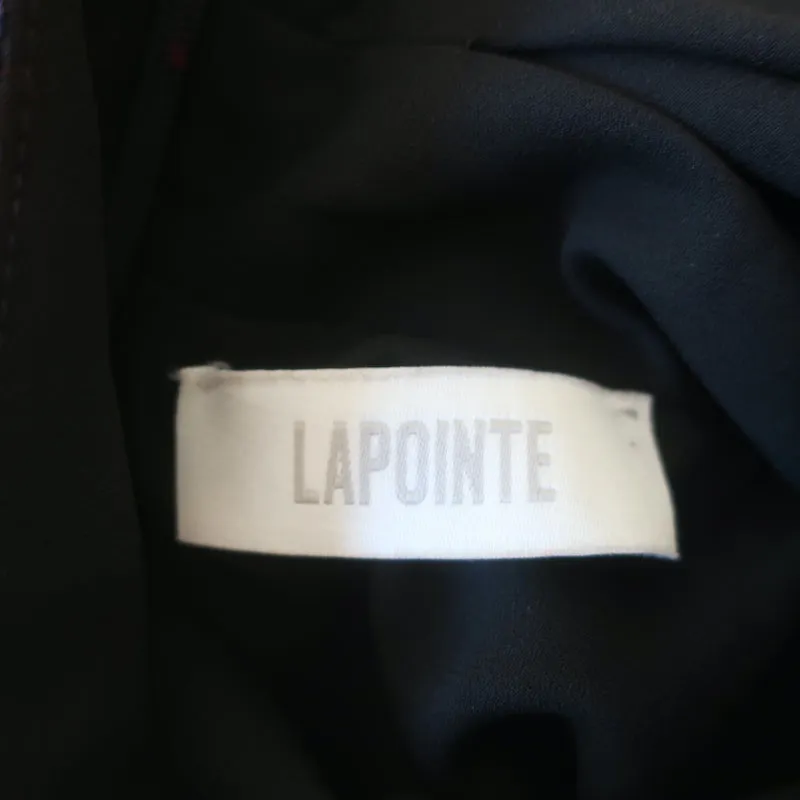 LAPOINTE Débardeur à col drapé pailleté iridescent Multicolore Taille 4