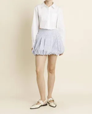 Lexi Bubble Skirt In Blue