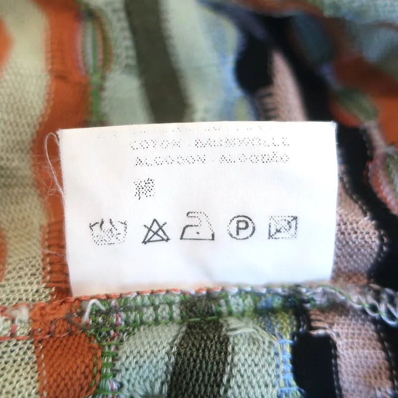 M Missoni Haut à encolure en V Rayé multicolore Taille US 8