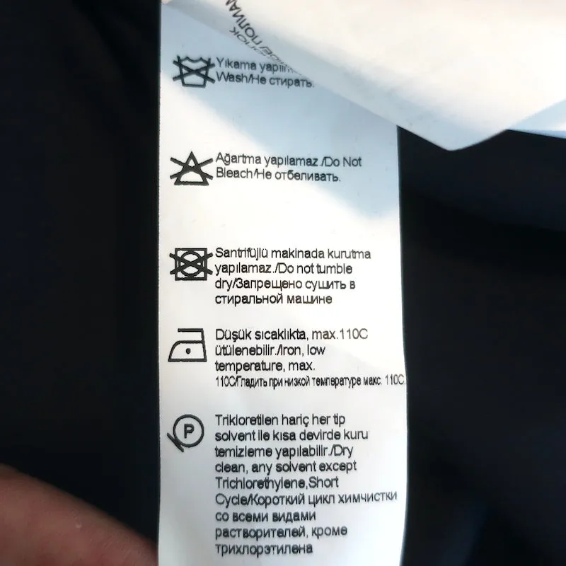 Chemise boutonnée Machka ornée d'un nœud marine en popeline taille 36 manches longues