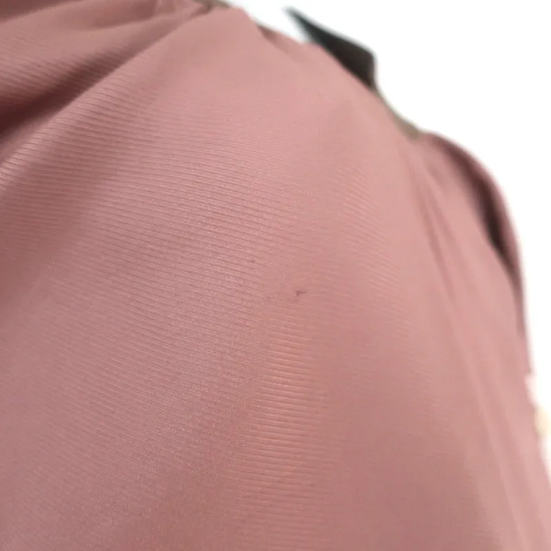 Marni Blouse asymétrique à boutons Rose antique en mélange de soie Taille 38 Haut à manches longues