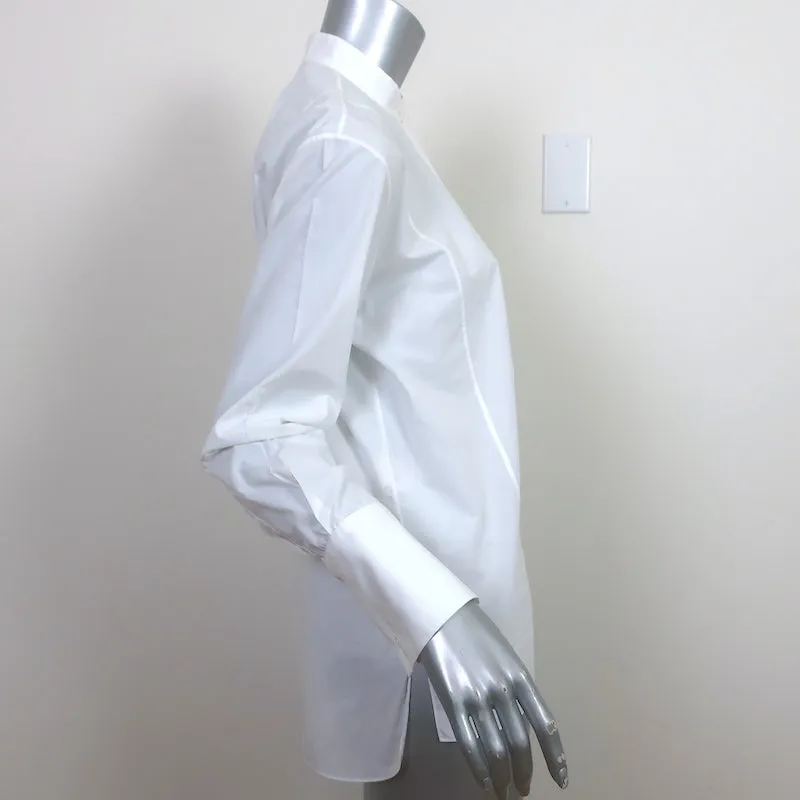 Chemise Smoking Marni Blanc Coton Taille 40 Manches Longues Blouse