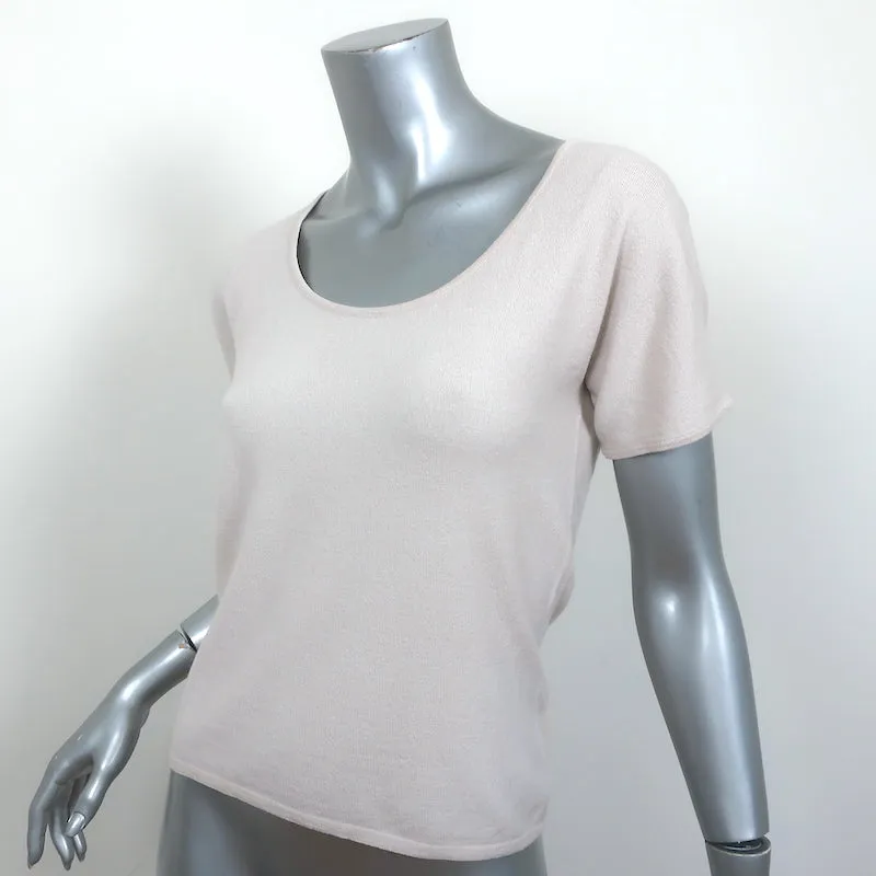 Max Mara Haut à manches courtes Putty en maille extensible Taille L NEUF