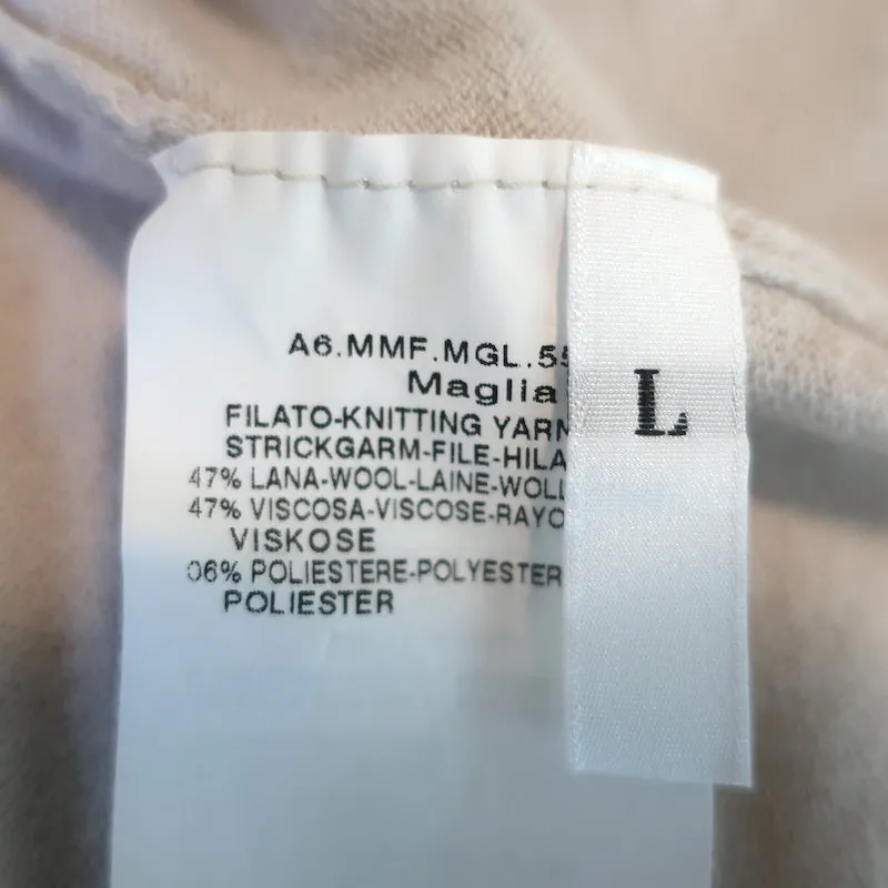Max Mara Haut à manches courtes Putty en maille extensible Taille L NEUF
