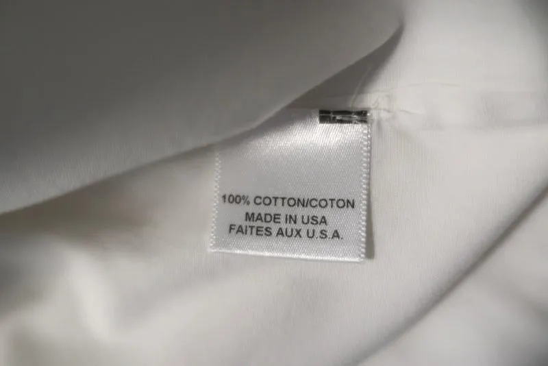 MISA Blouse décolletée Adeli en coton blanc taille extra petite avec manches nouées