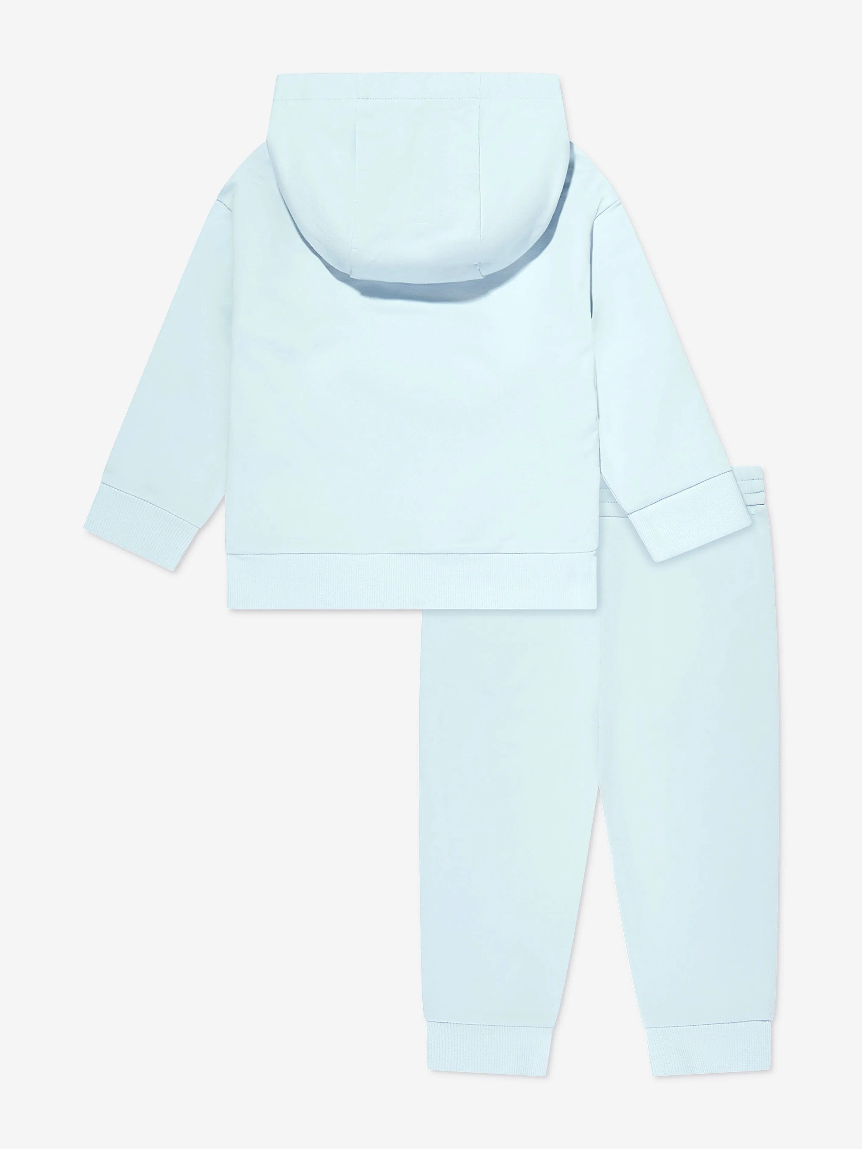 Moncler Enfant Survêtement à Logo pour Bébé Garçon en Bleu