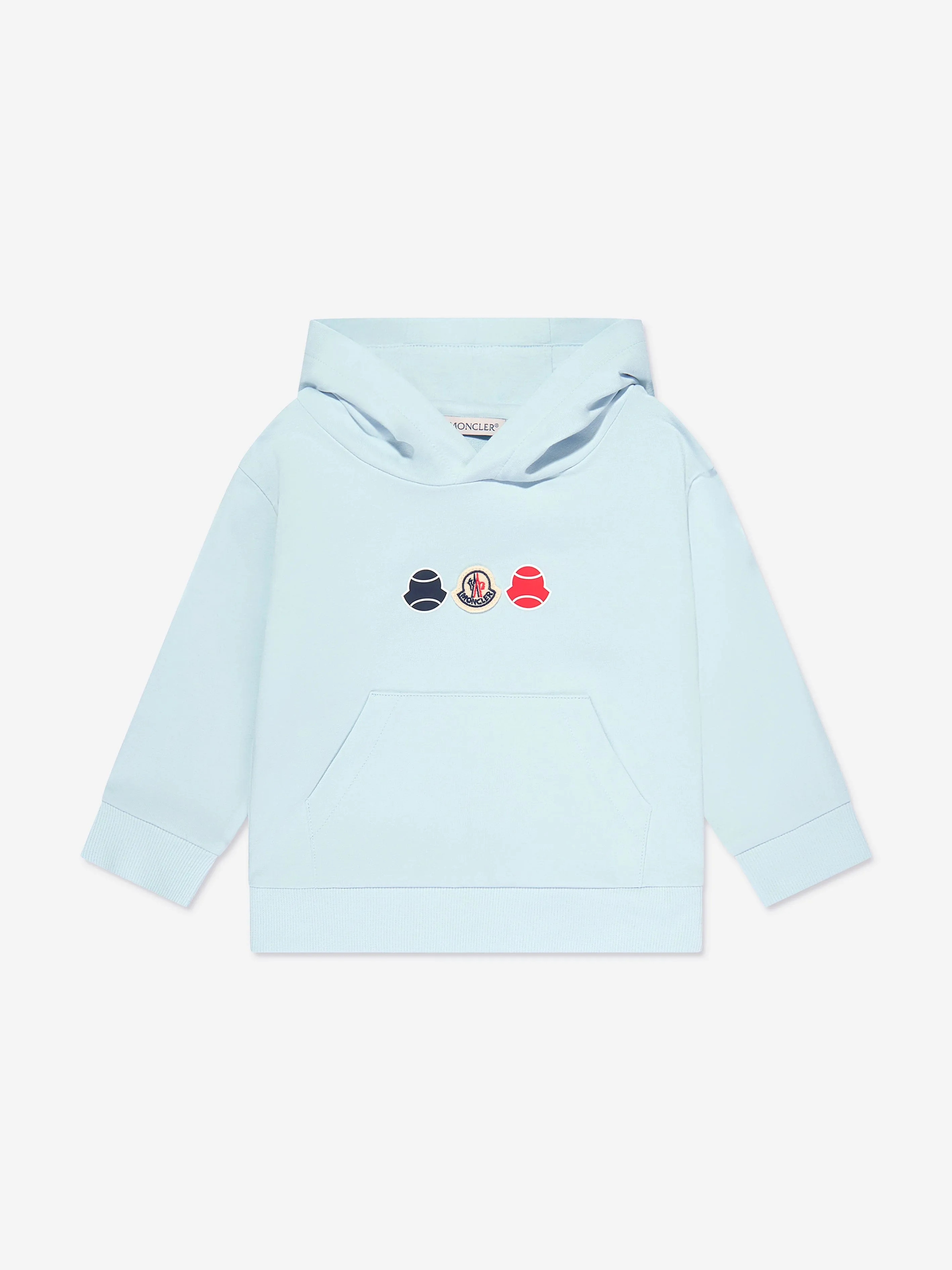 Moncler Enfant Survêtement à Logo pour Bébé Garçon en Bleu