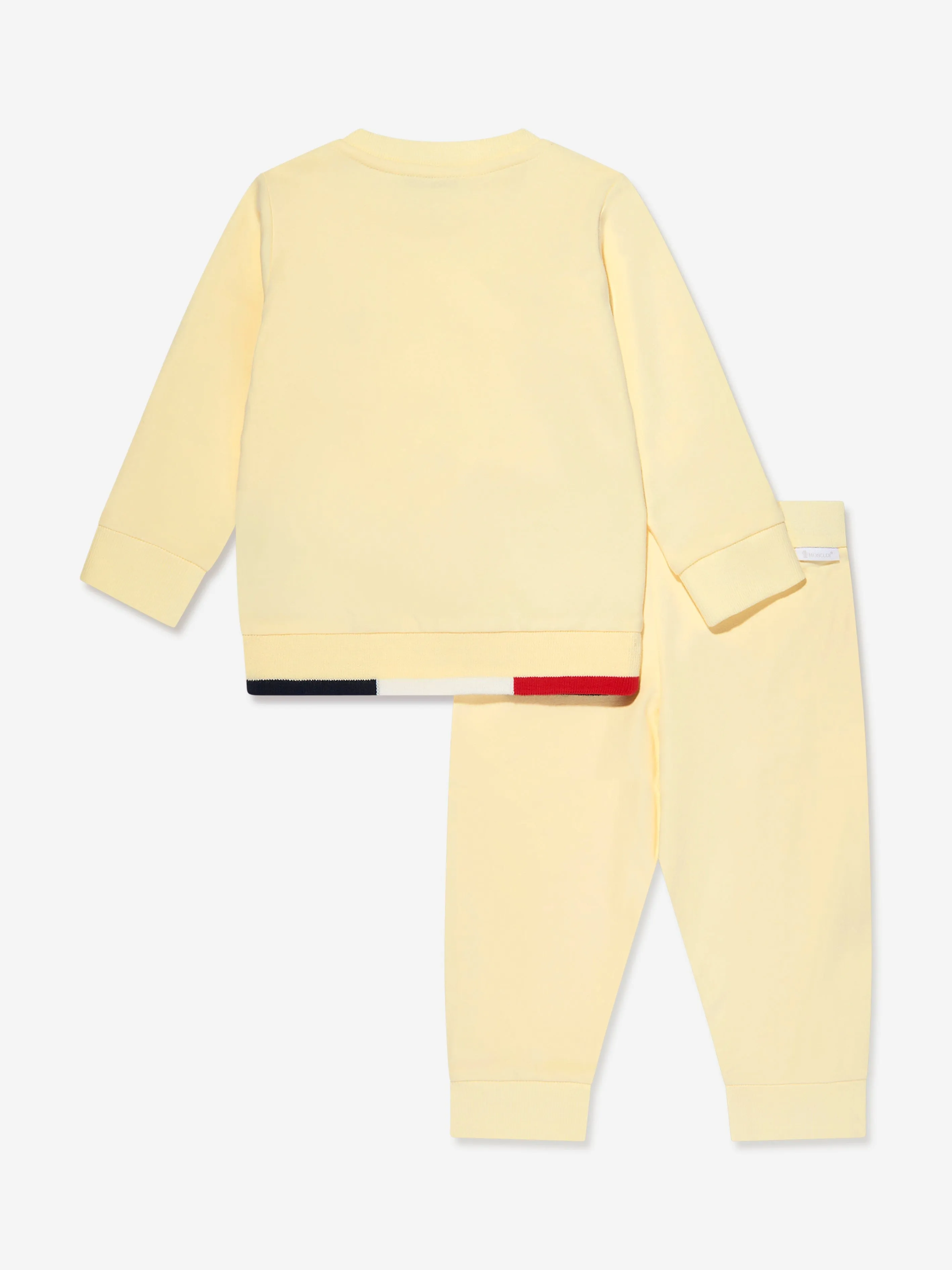 Moncler Enfant Combinaison à Logo pour Bébé Garçon en Jaune