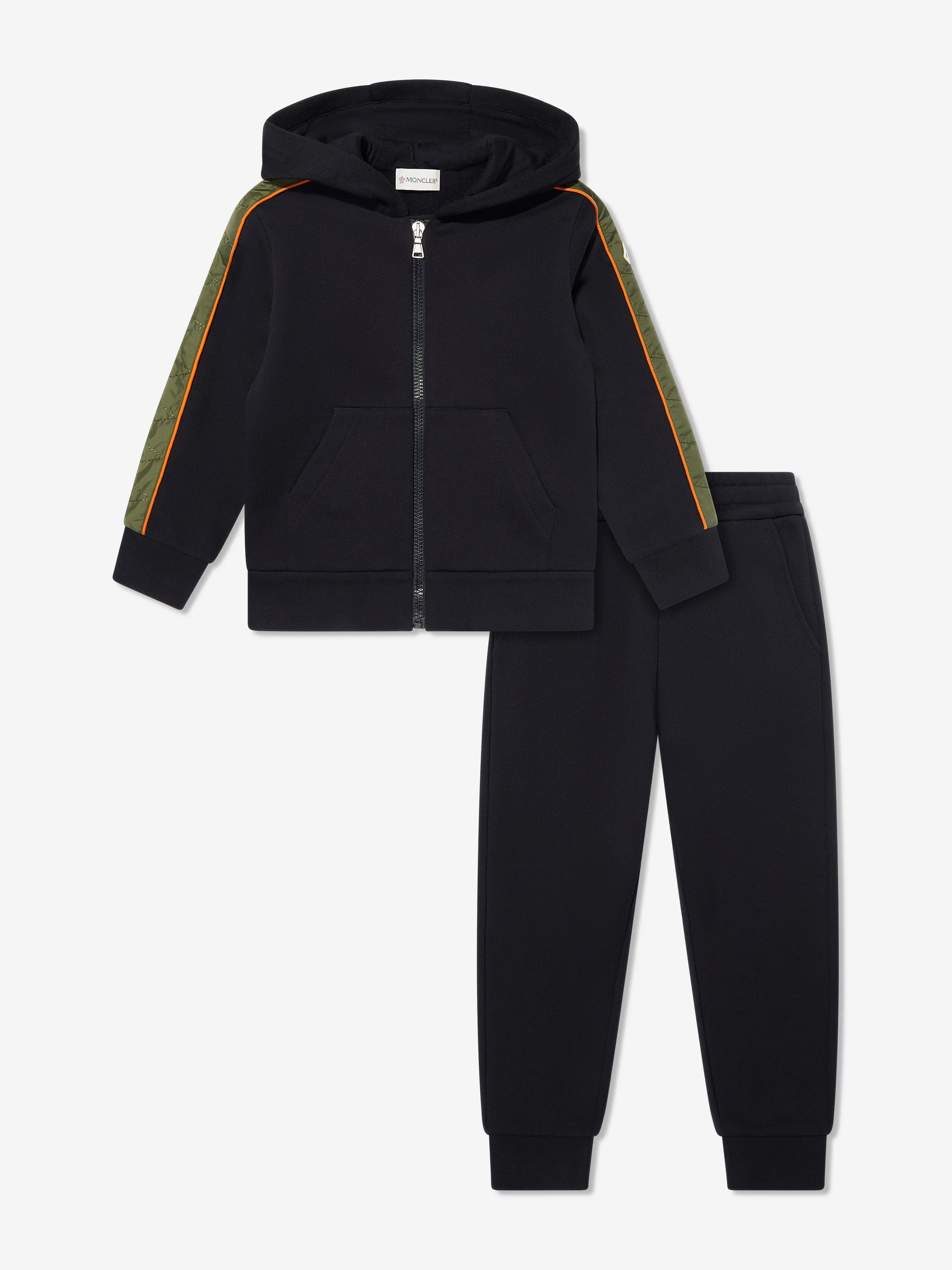 Survêtement Moncler Enfant pour Garçons en Bleu Marine