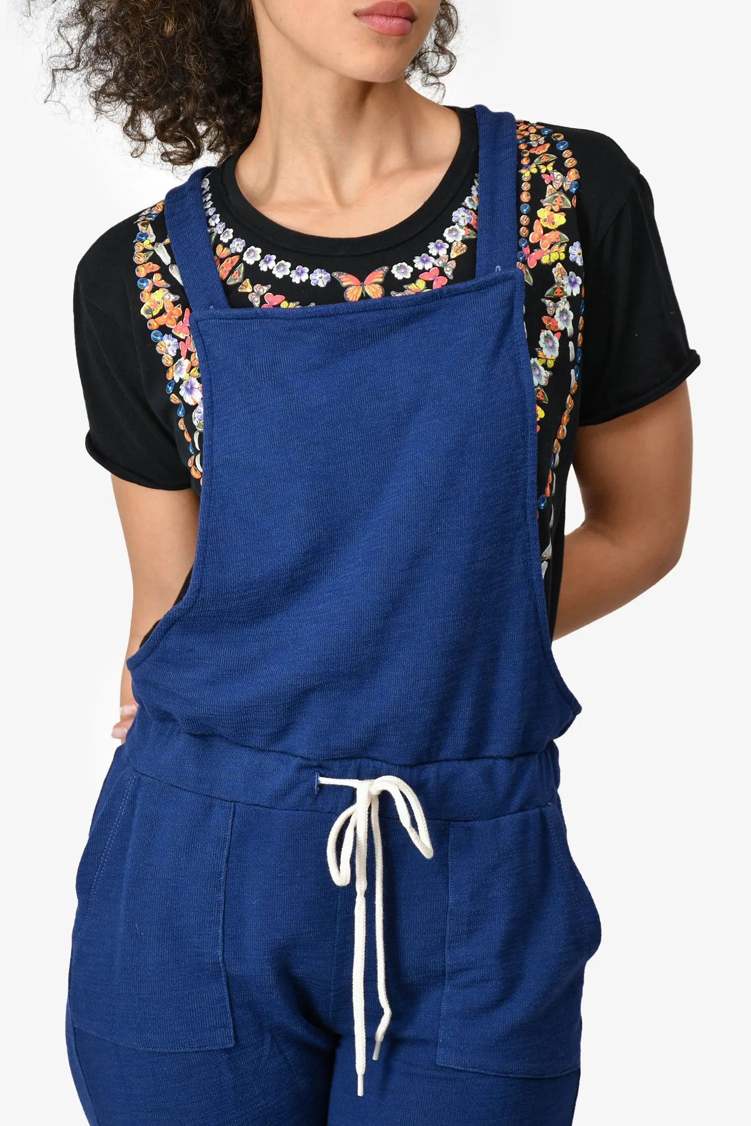 Combinaison sans manches Monrow Navy Taille M