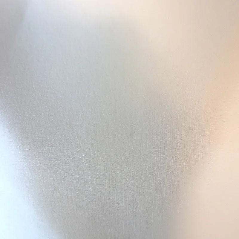 Narciso Rodriguez Blouse en soie à panneaux satinés ivoire Taille 42 Haut à manches longues