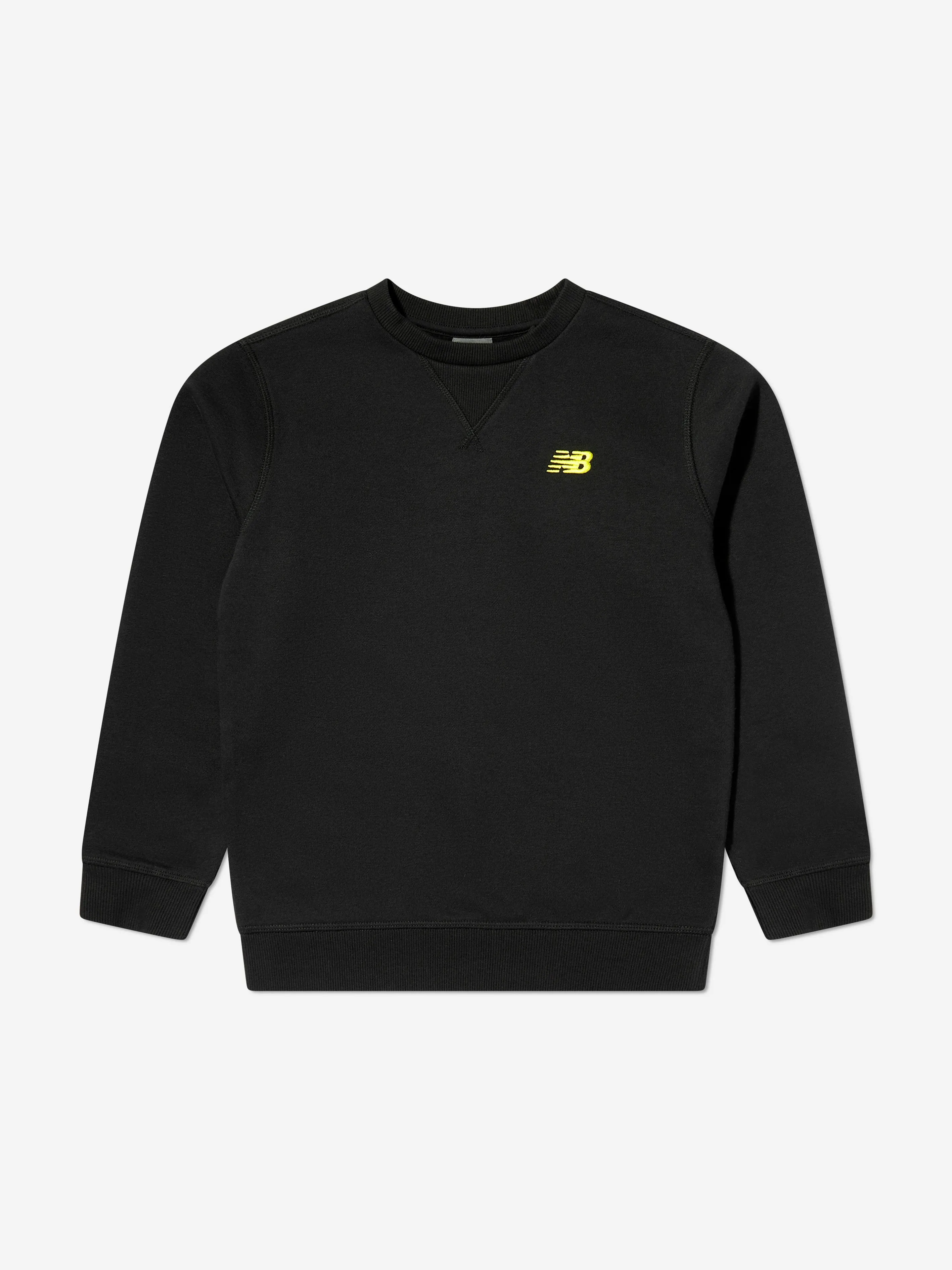 New Balance Survêtement Garçon avec Petit Logo Brodé en Noir