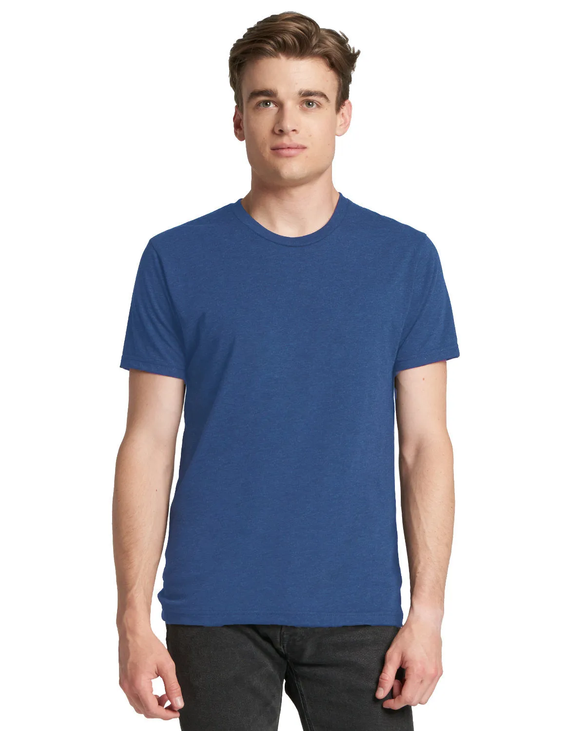 T-shirt pour hommes Next Level 6010A en triblend fabriqué aux États-Unis