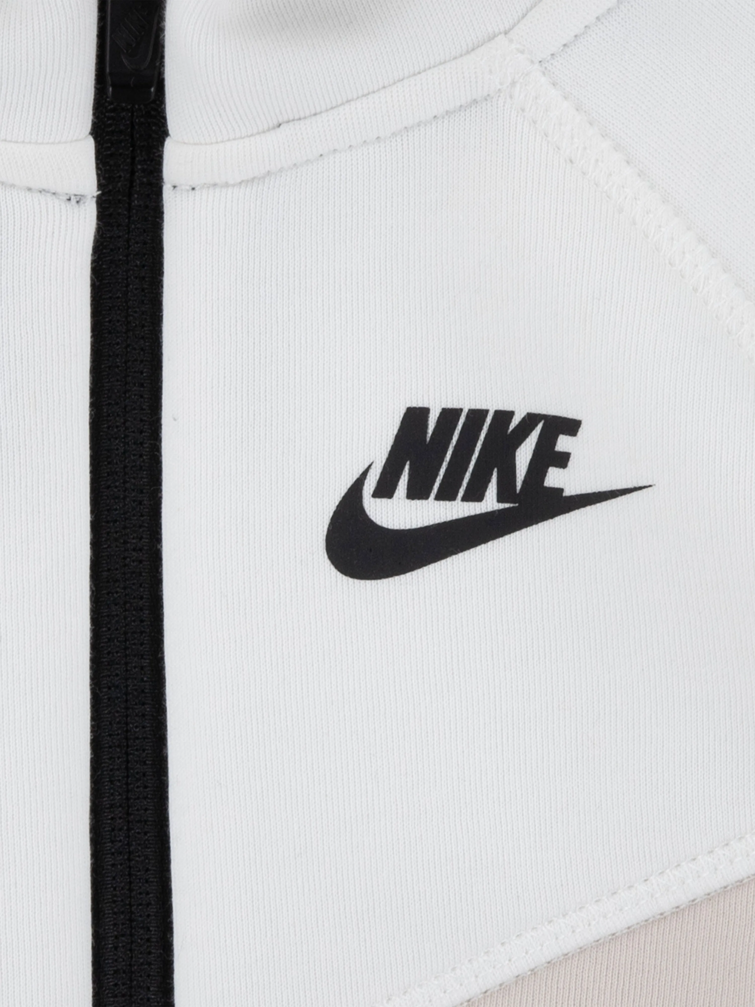 Nike Kids Tech Fleece Sweat à Capuche Zip Complet en Beige
