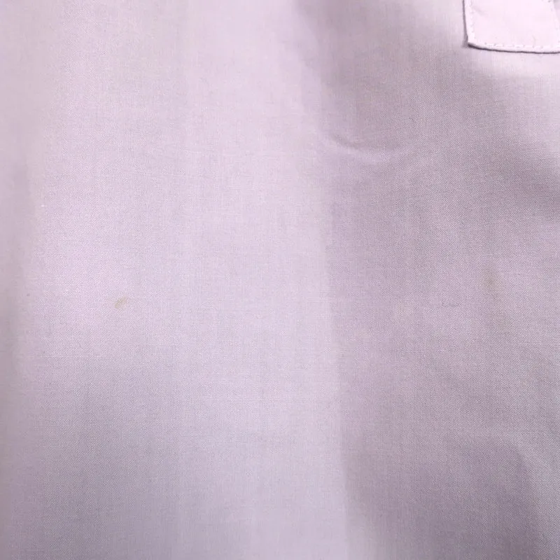 Blouse Nili Lotan Mattie en coton lilas, taille moyenne, manches blouson