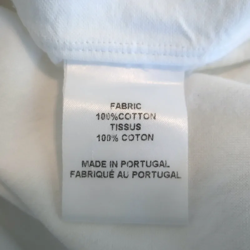 Officine Generale Benoit Chemise à Boutons Raw Edge en Coton Blanc Taille Small