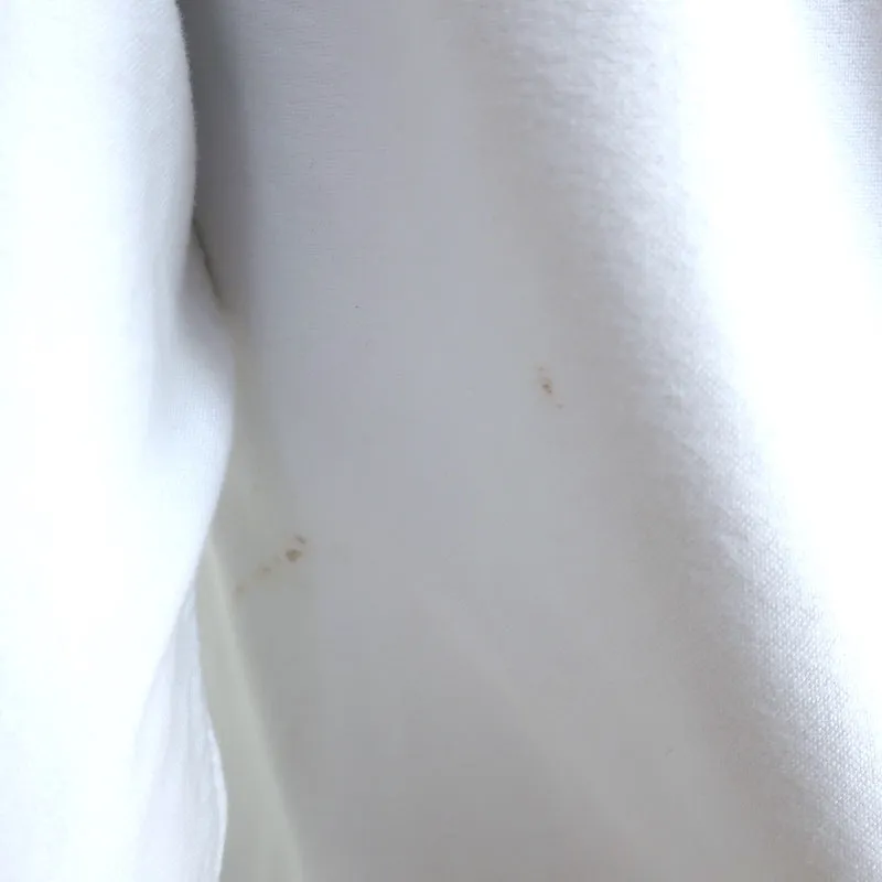 Officine Generale Benoit Chemise à Boutons Raw Edge en Coton Blanc Taille Small