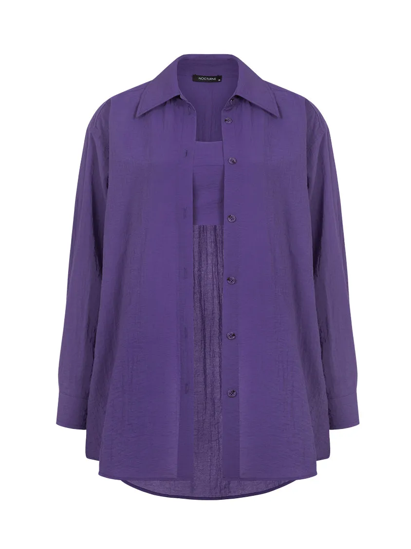 Chemise Twin Set Surdimensionnée