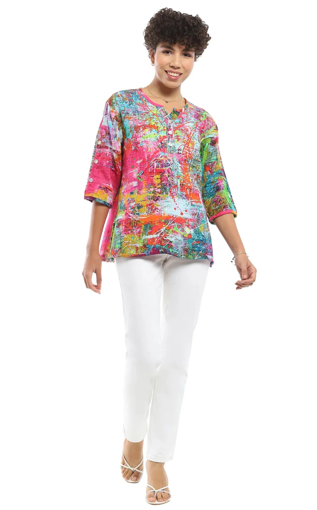 PARSLEY & SAGE STARLA HAUT - MULTICOLORE