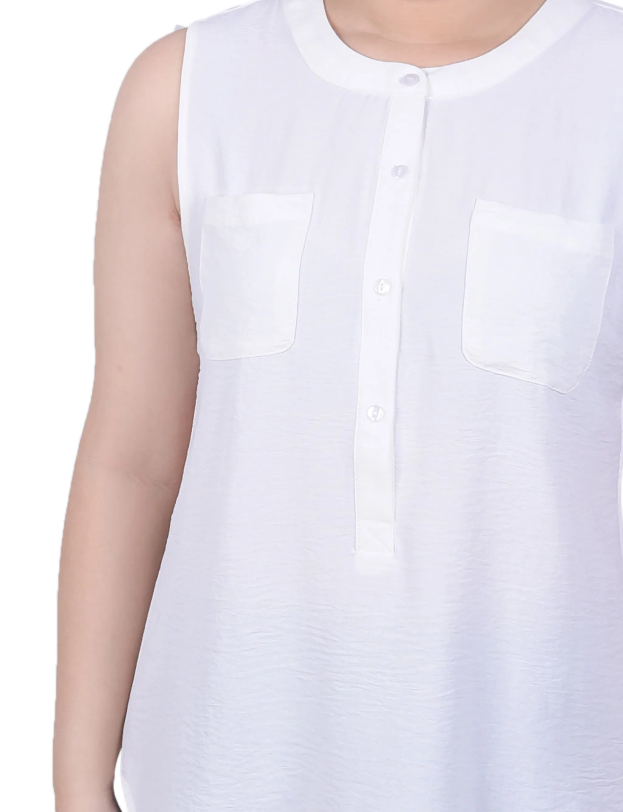 Petite Blouse sans Manches à Aération
