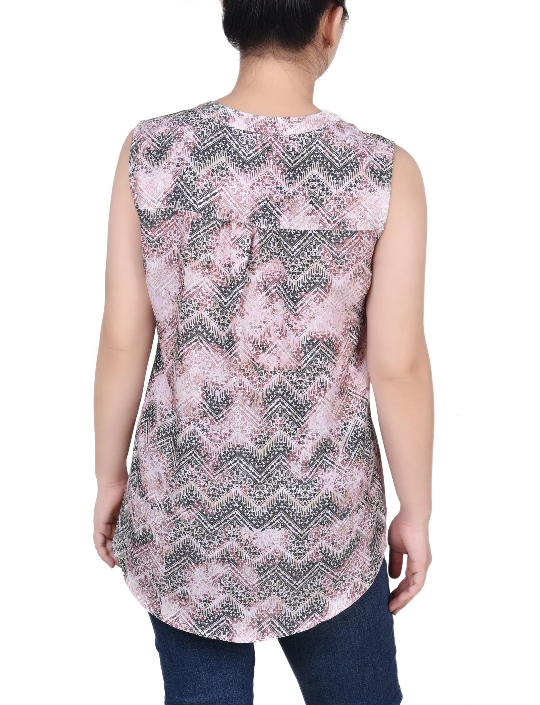 Petite Blouse Sans Manches à Pinces