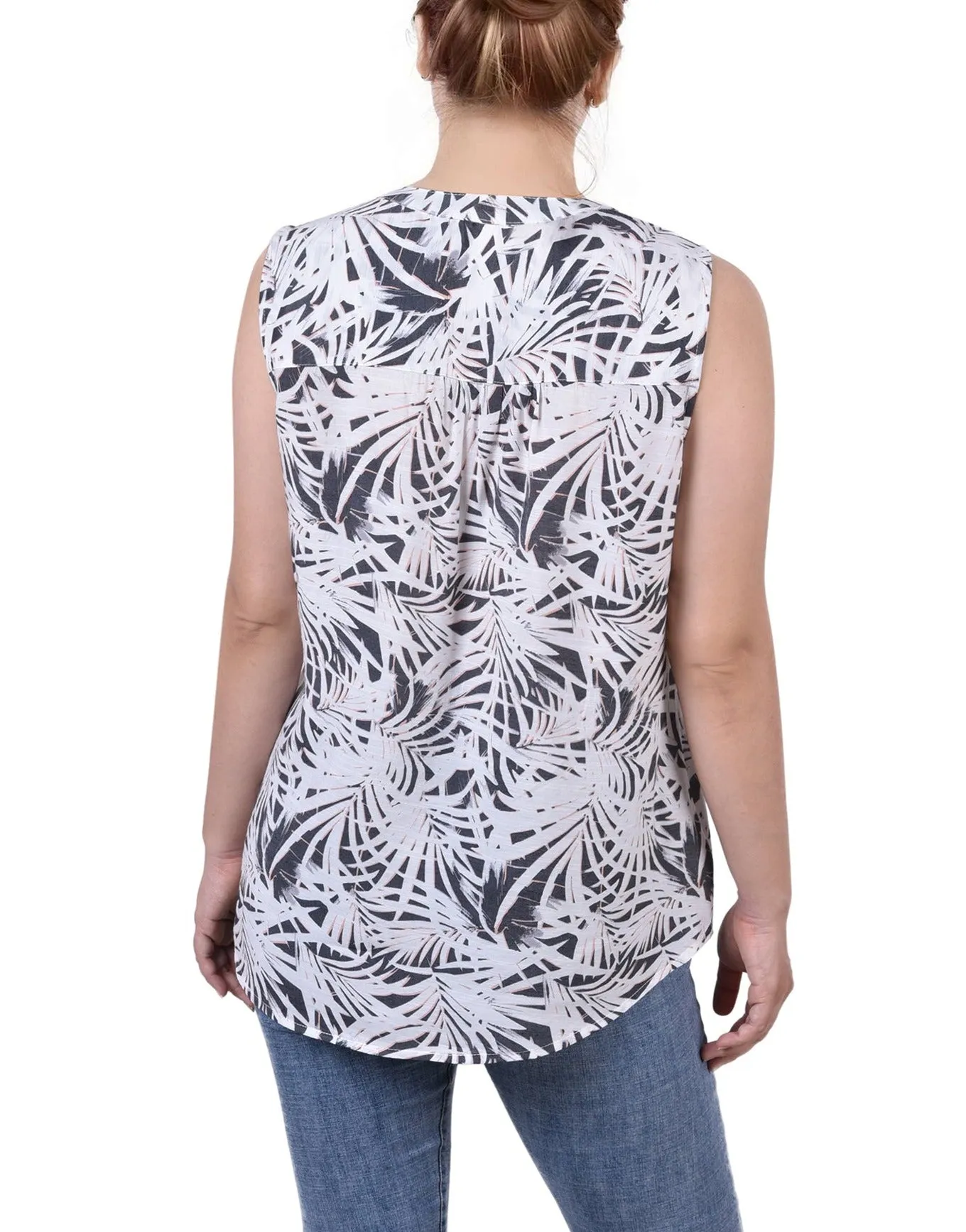Petite Blouse Sans Manches à Pinces