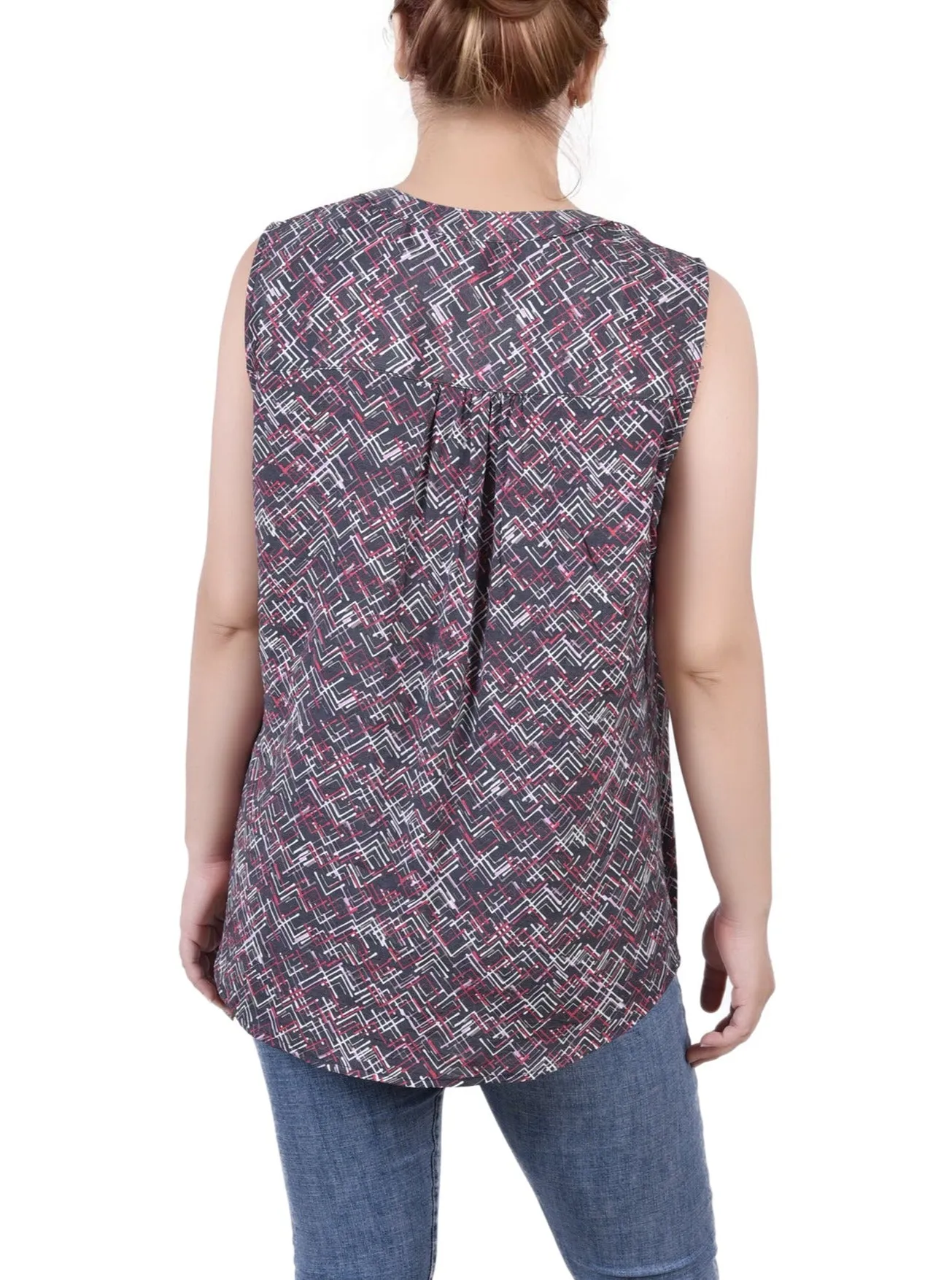 Petite Blouse Sans Manches à Pinces