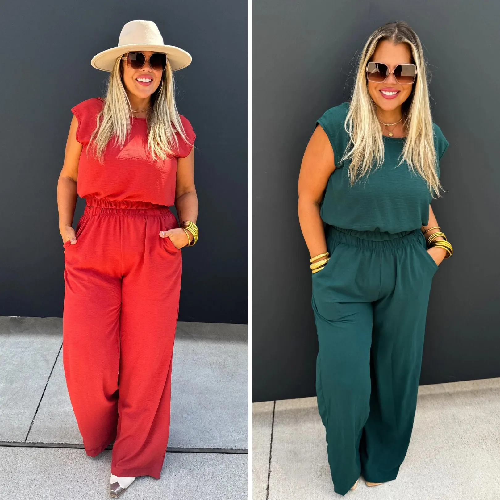 PRÉCOMMANDE : Ensemble Pantalon Jessica d'Automne en Deux Couleurs