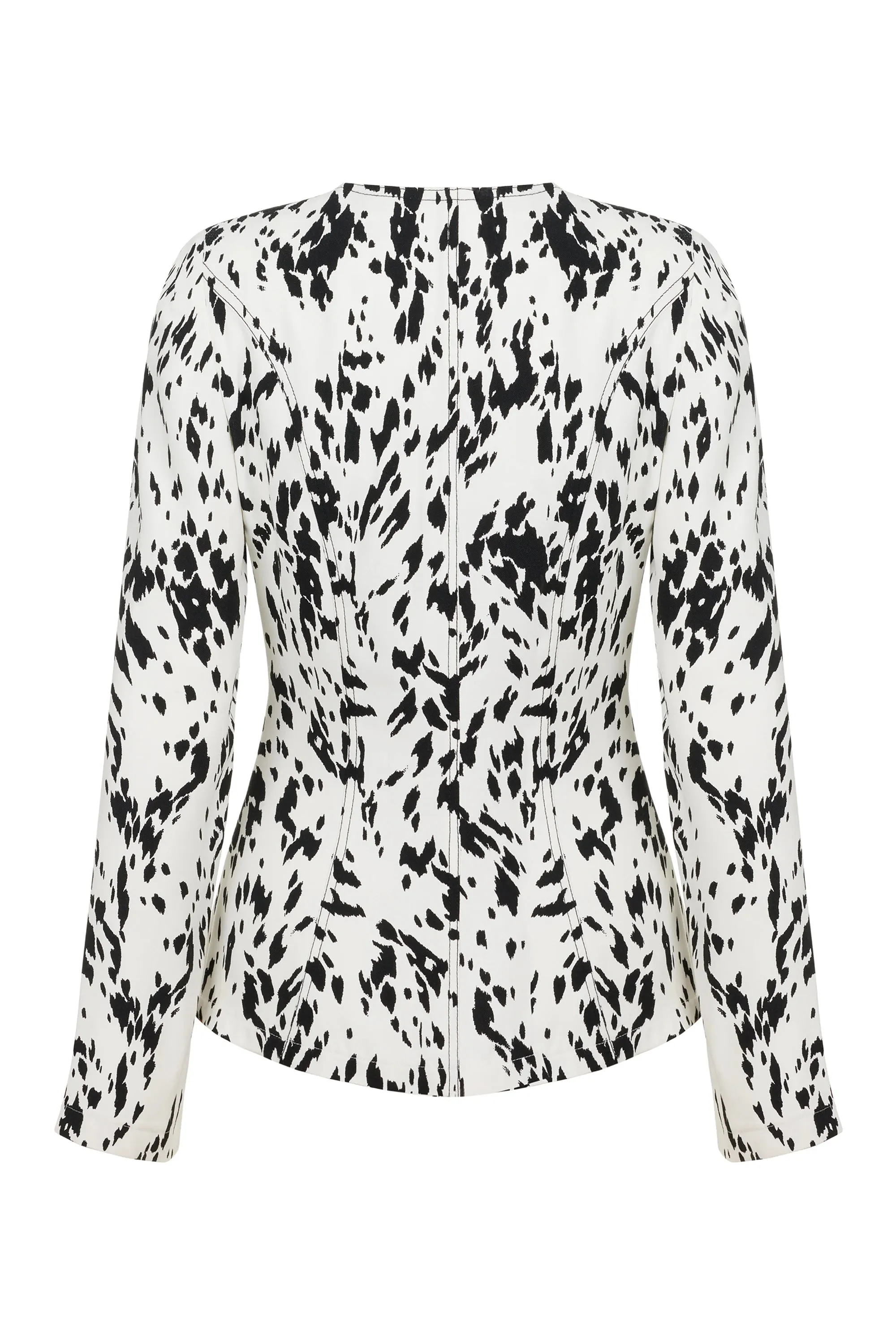 Veste à manches longues imprimée