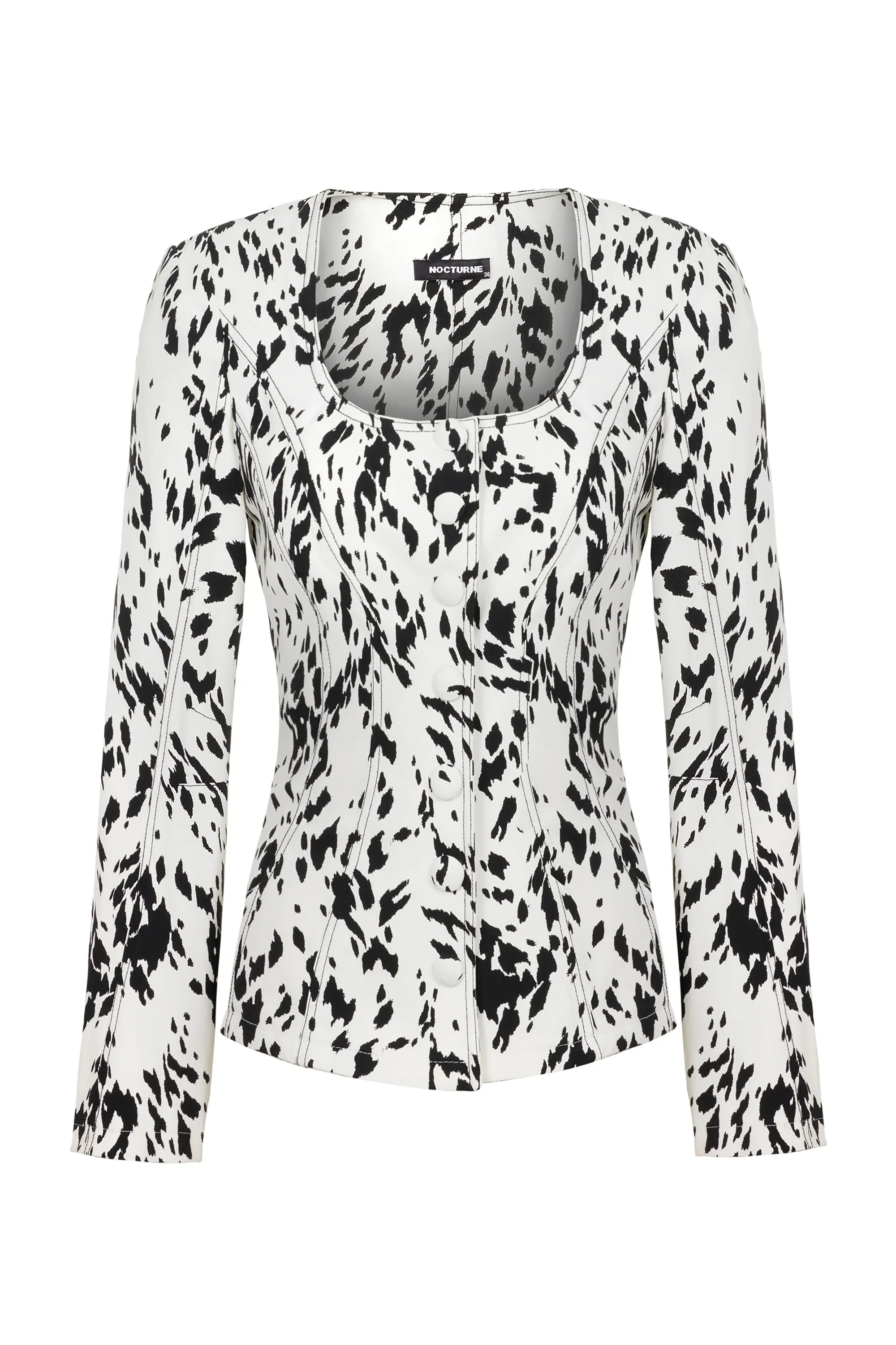 Veste à manches longues imprimée