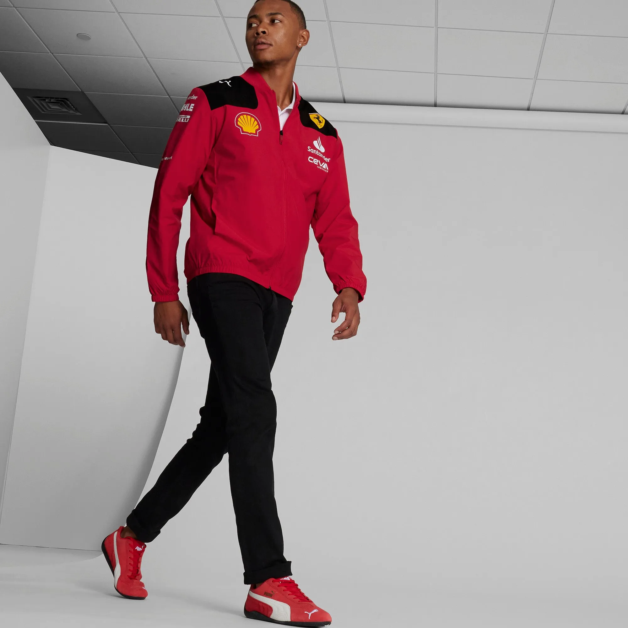 Veste d'équipe réplique Scuderia Ferrari 2023 pour homme PUMA