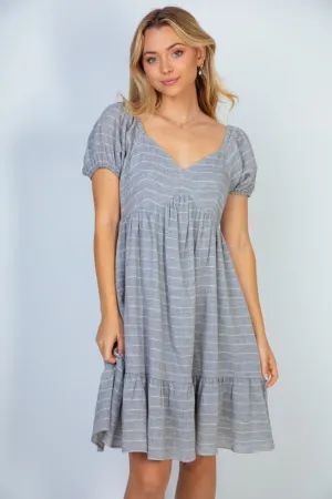 RUFFLED AND READY DRESS