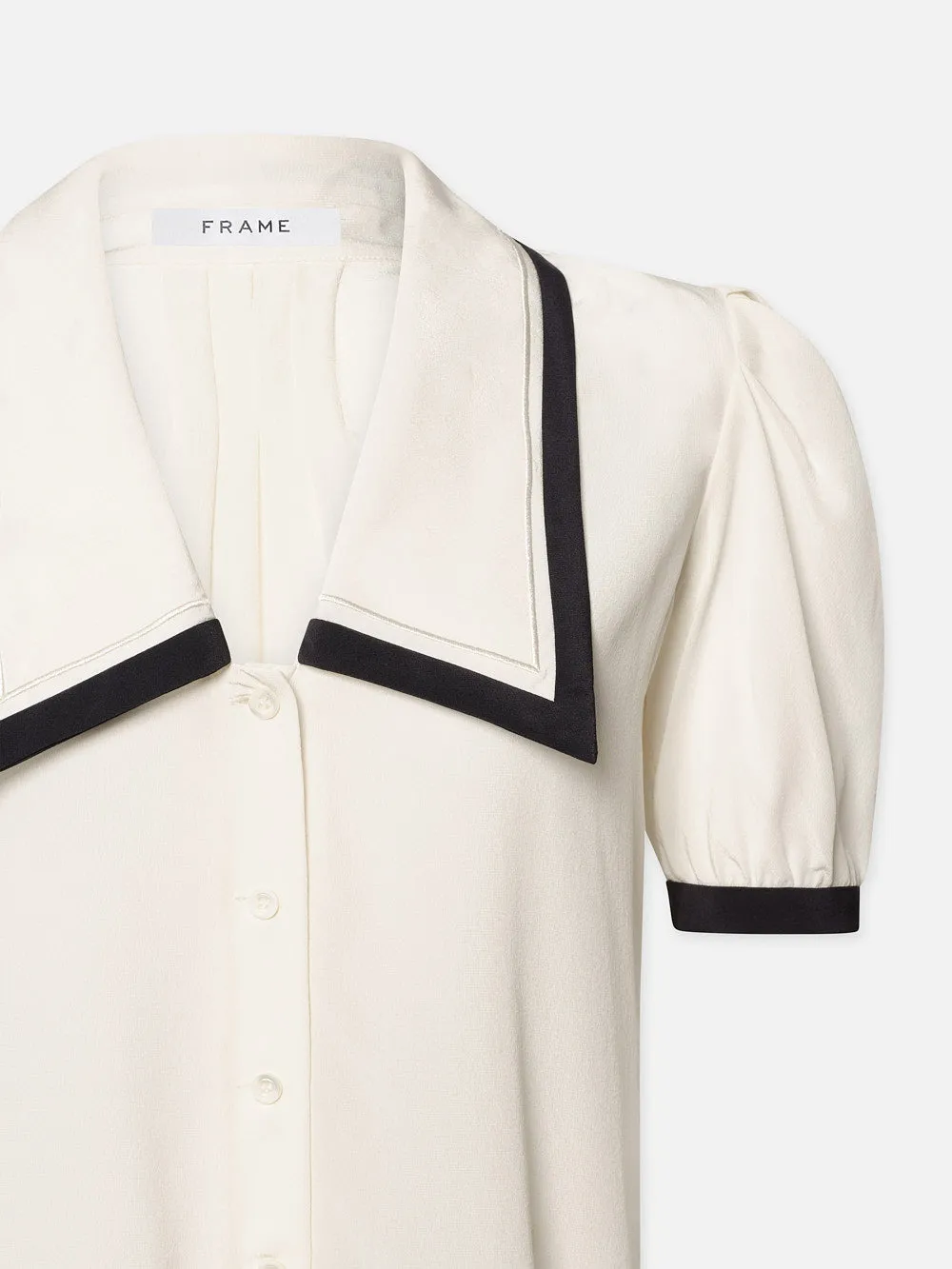 Blouse de marin -- Crème multicolore