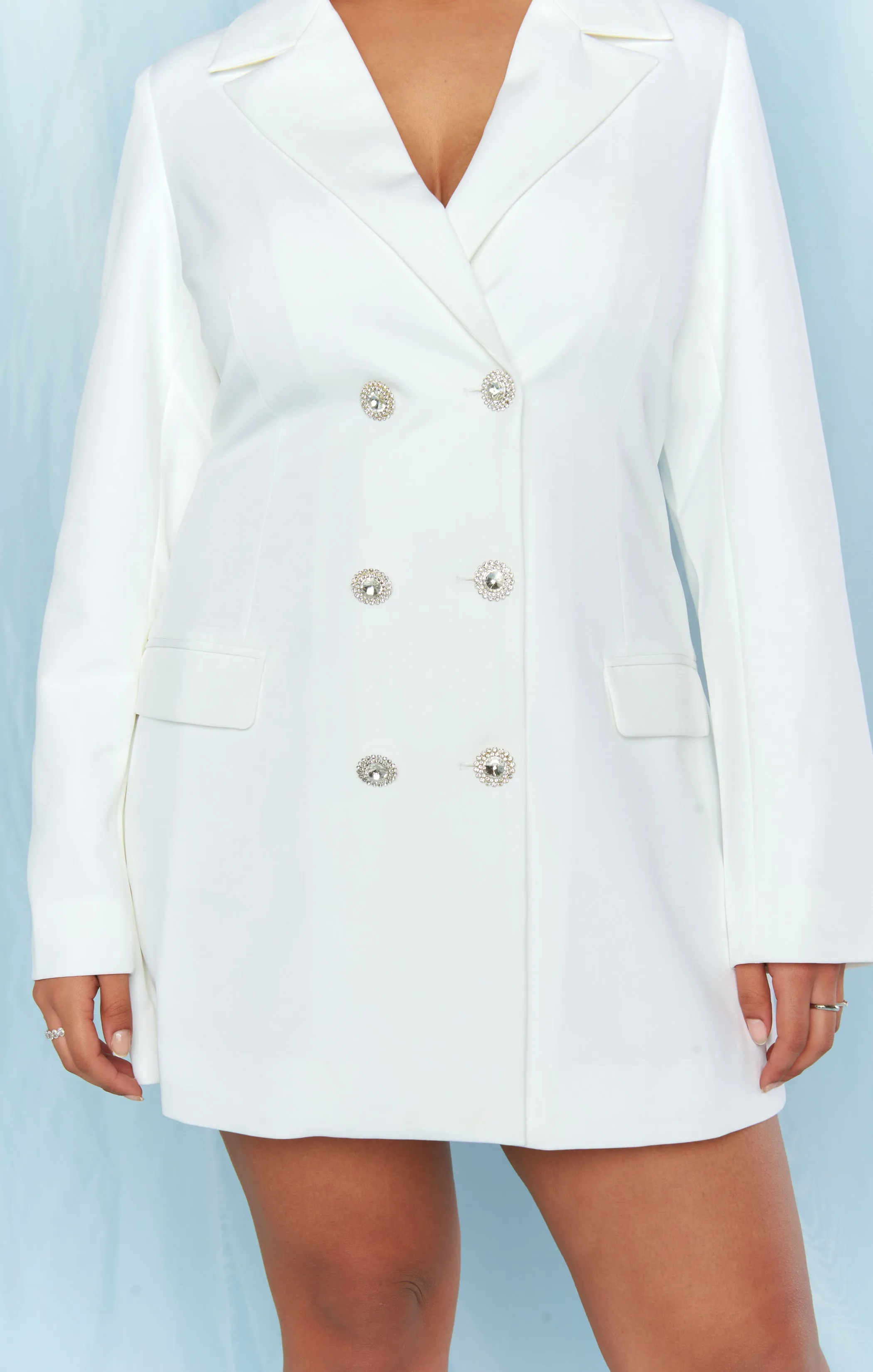 Veste Robe Save the Date ~ Tailleur Blanc