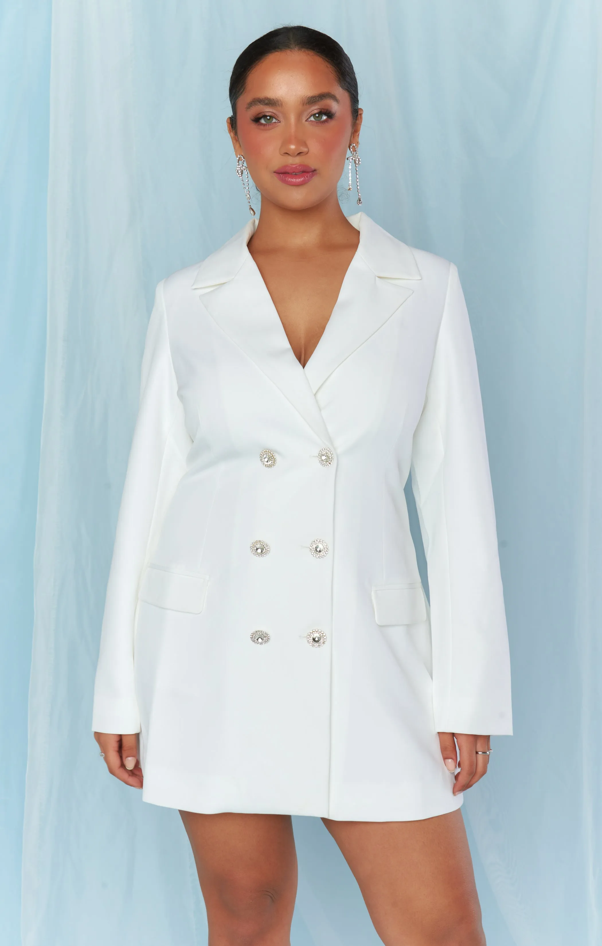 Veste Robe Save the Date ~ Tailleur Blanc