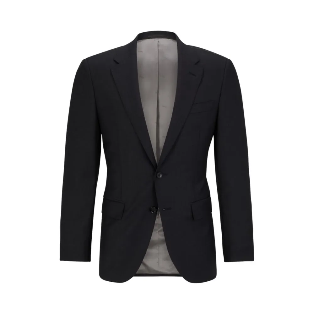 Veste croisée en laine extensible