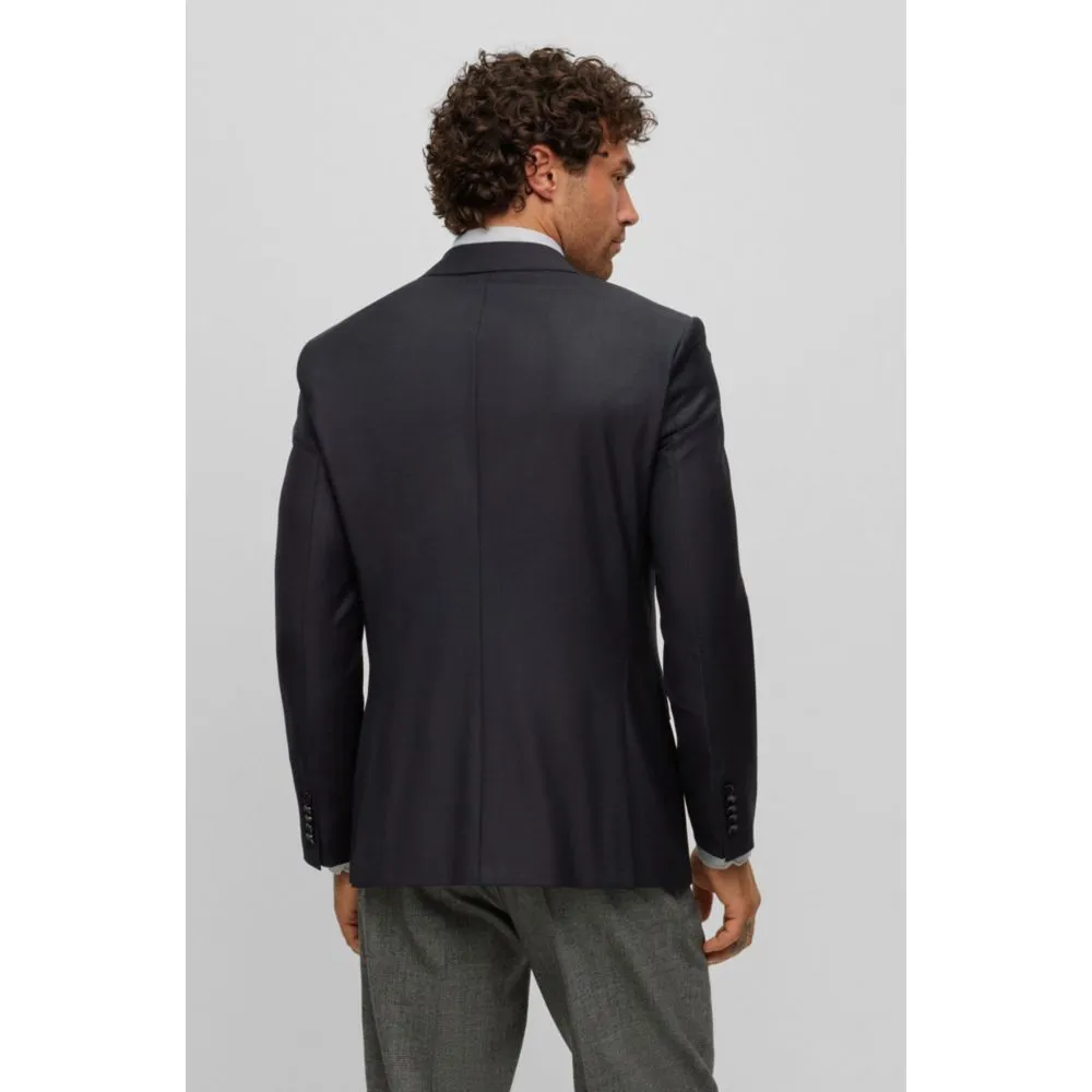 Veste croisée en laine extensible