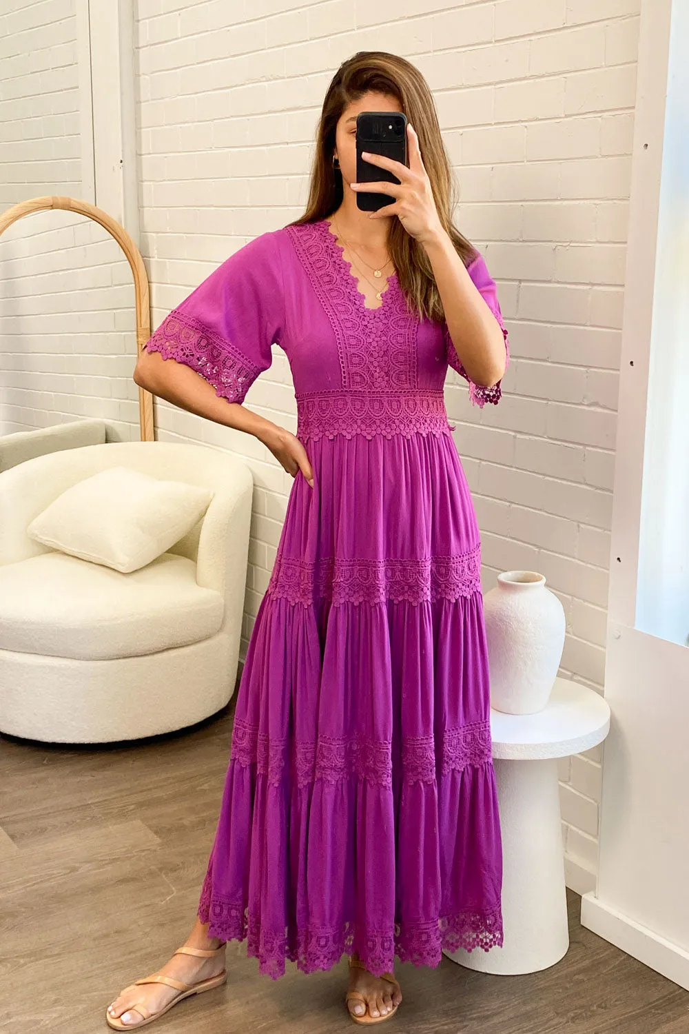 Robe longue Solana
