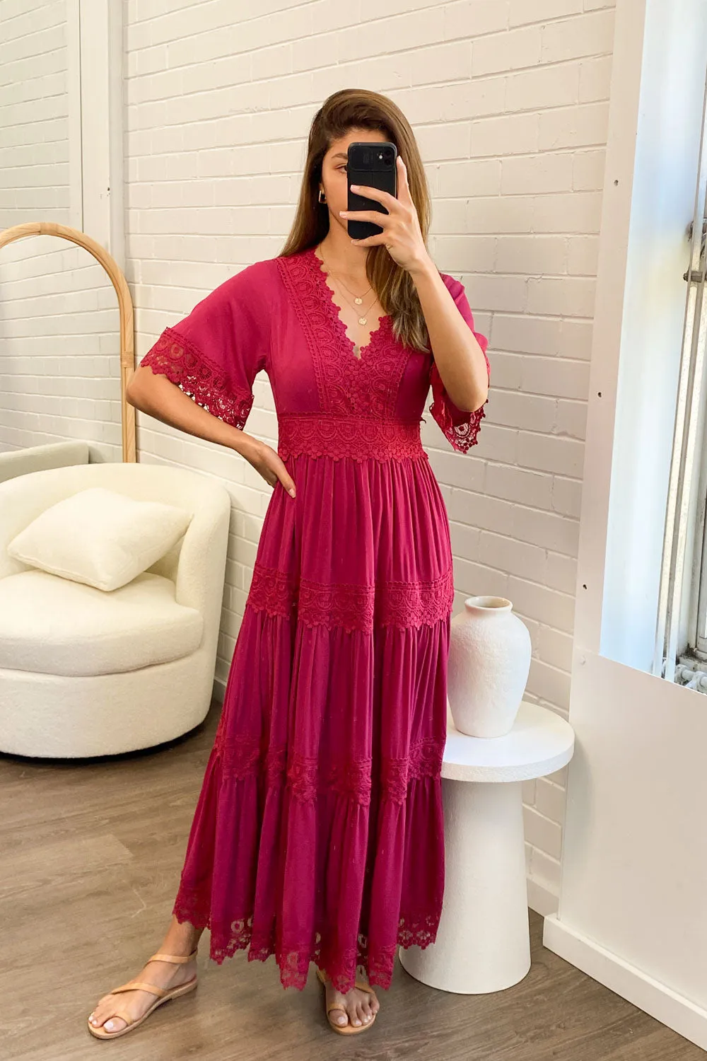 Robe longue Solana