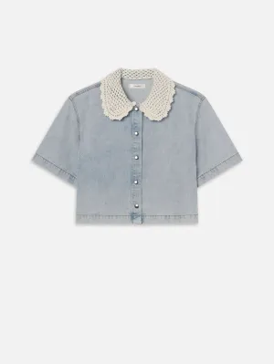 The Crochet Collar Shirt -- Florida