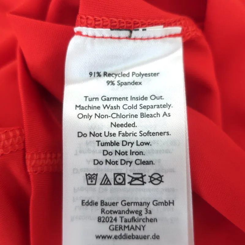 THE GREAT x Eddie Bauer Pull-over à manches longues avec fermeture éclair Rouge Taille Moyenne