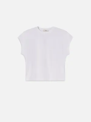 The Muscle Tee -- Powder Blue Multi