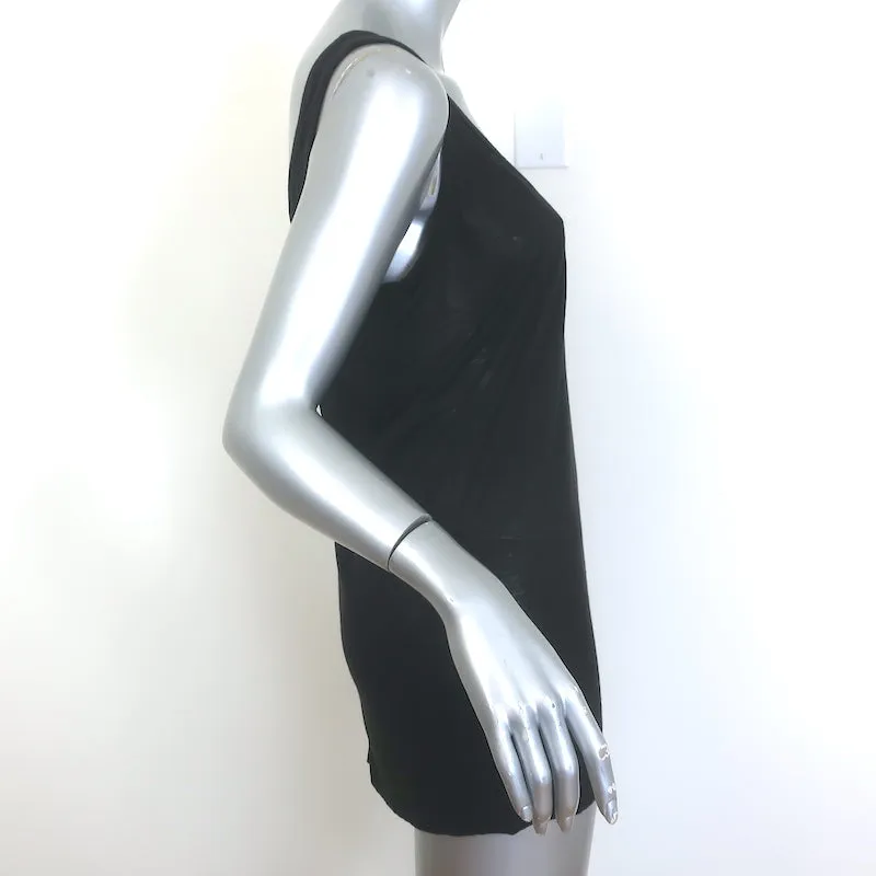 Le débardeur The Row Thomaston à encolure ronde en jersey noir taille moyenne