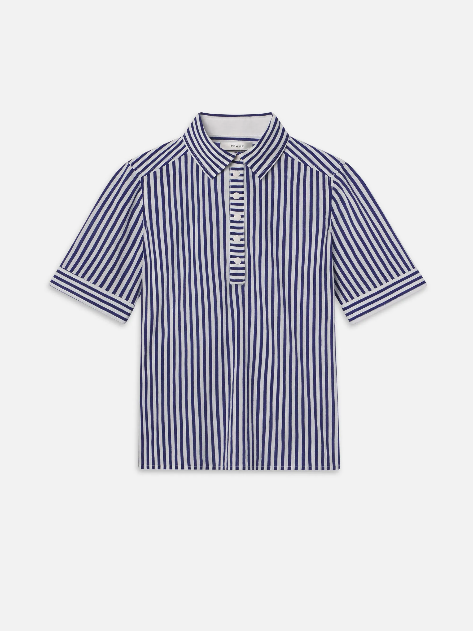 Le Snap Polo - Bleu Marine Multi